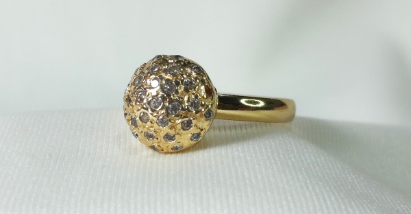 ANEL BOLA CRAVEJADA - Image 3