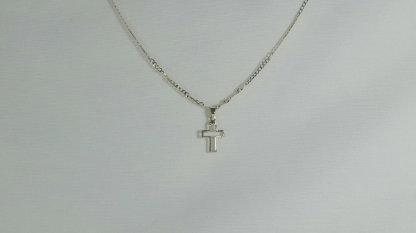 CORRENTE MASCULINA COM PINGENTE DE CRUZ - Image 2