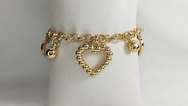 PULSEIRA PINGENTES DE CORAÇÃO - Image 3