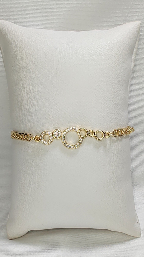PULSEIRA CÍRCULOS CRAVEJADA - Image 4