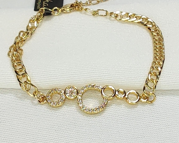PULSEIRA CÍRCULOS CRAVEJADA - Image 3
