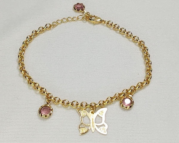 PULSEIRA BORBOLETA LAVANDA - Image 3