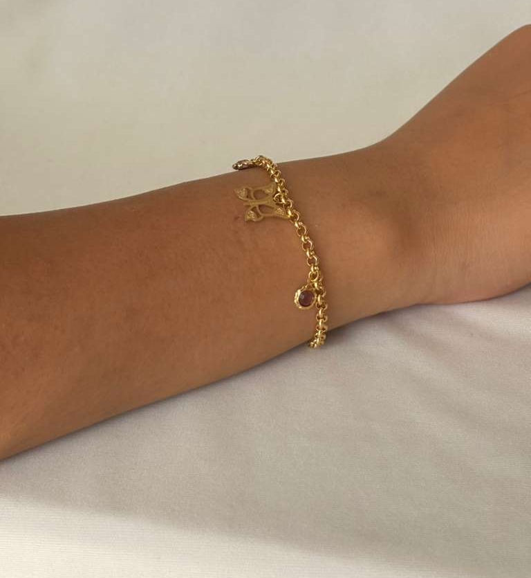 PULSEIRA BORBOLETA LAVANDA