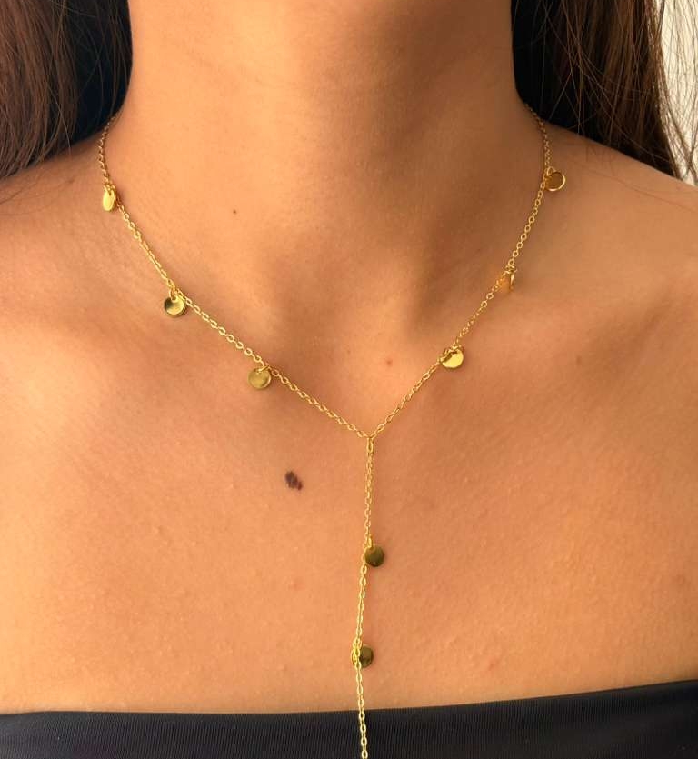 COLAR GRAVATA CÍRCULOS