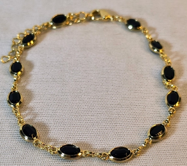 PULSEIRA CRISTAL PRETA